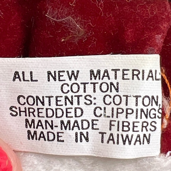 Vintage 1986 Enesco Santa Christmas Ornament Porcelain Face Hands Taiwan - Picture 12 of 12